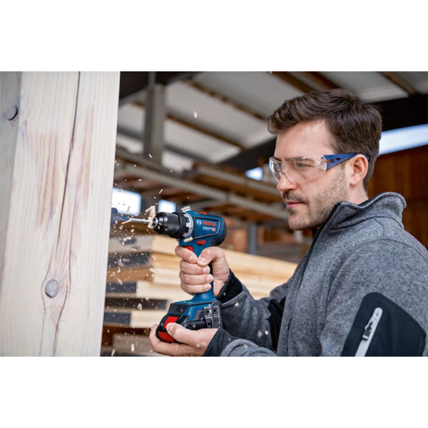 Bosch GSR18V-90C 18V Li-ion Accu Schroefboormachine Set (3x 4Ah Accu) In L-Boxx - 64Nm - Detailed view of the product