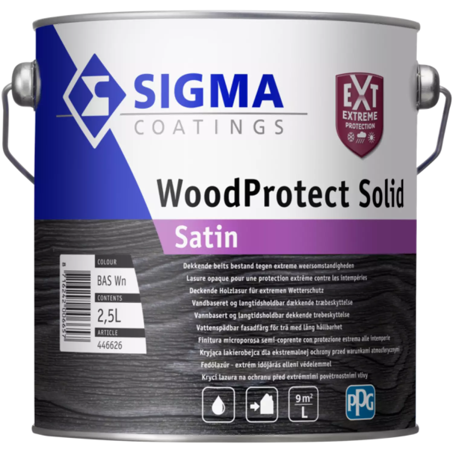 Sigma WoodProtect Solid Satin - 2,5L