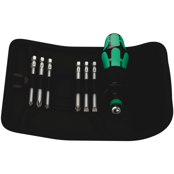 Wera 05059298001 7 Delige Kraftform Kompakt 40 Schroevendraaierset - PH/PZ/S