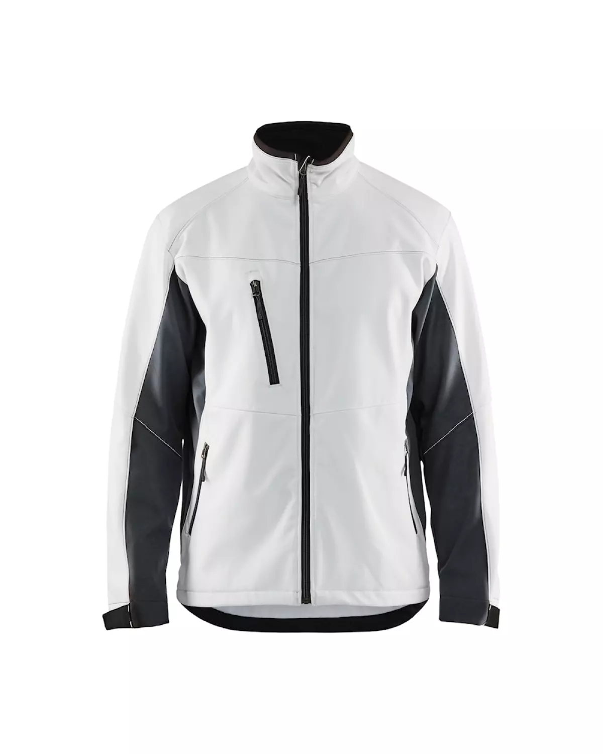 Blåkläder 4950 Softshell Jack - Wit/Donkergrijs - XXL afbeelding