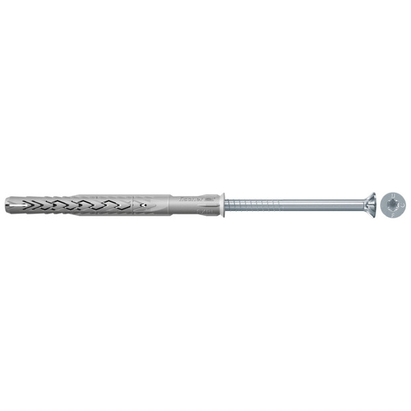 Fischer 540117 Constructie-/kozijnplug SXRL - 8 X 140 T - TX30 - Verzonken Schroef - Verzinkt Staal (50st)