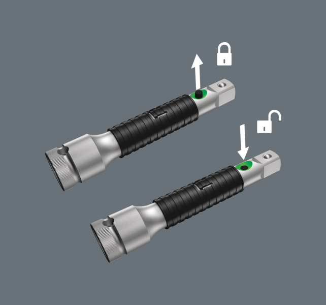 Wera 5003642001 Zyklop-verlengstuk - 1/2"X 125mm - Detailed view of the product