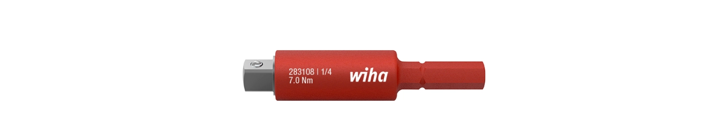 Wiha SB283108 VDE SlimVario Adapter Voor Dopsleutels - 6mm - 1/4"
