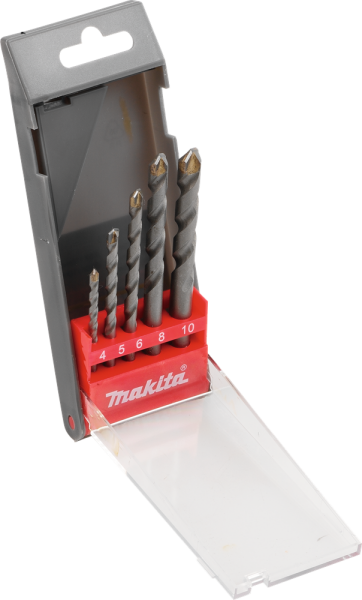 Makita D-05175 5 Delige Steenborenset In Cassette - Detailed view of the product
