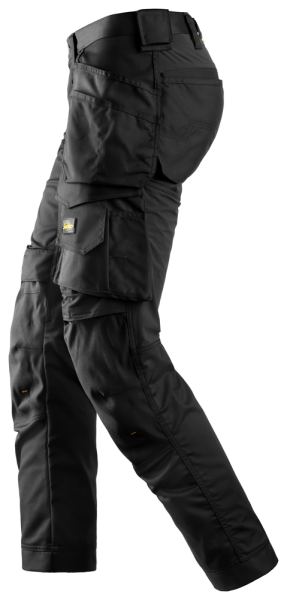 Snickers 6241 AllroundWork Stretch Werkbroek Met Holsterzakken - Zwart - Maat 056 - Detailed view of the product