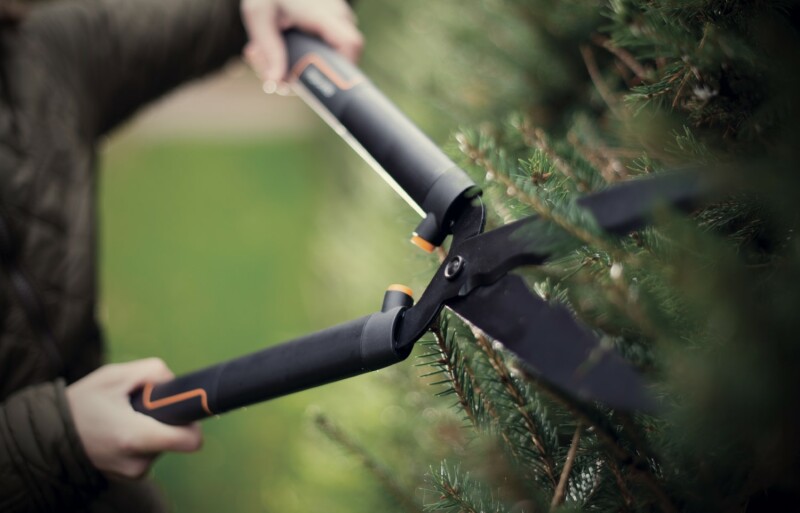 Fiskars HS22 Heggenschaar - Detailed view of the product