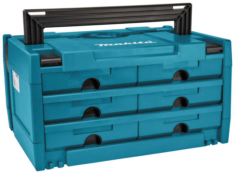 Makita P-84333 Makstor Nr. 3-6 - 395 X 295 X 215mm - 6 Lades - Detailed view of the product