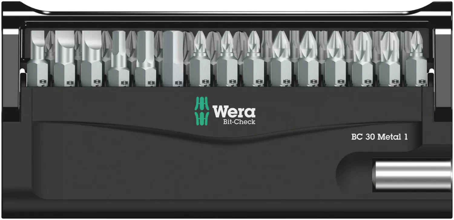 Wera 05057440001 30-delige Bit-Check 30 Metal 1 SB Set thumbnail 2
