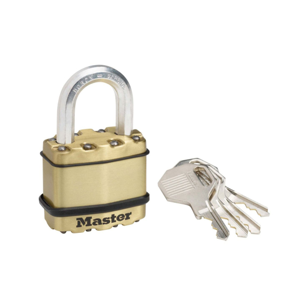 Master Lock M1BEURDLF Hangslot Excell® - Gelamineerd Staal - Koperen Afwerking - 45 Mm Breed