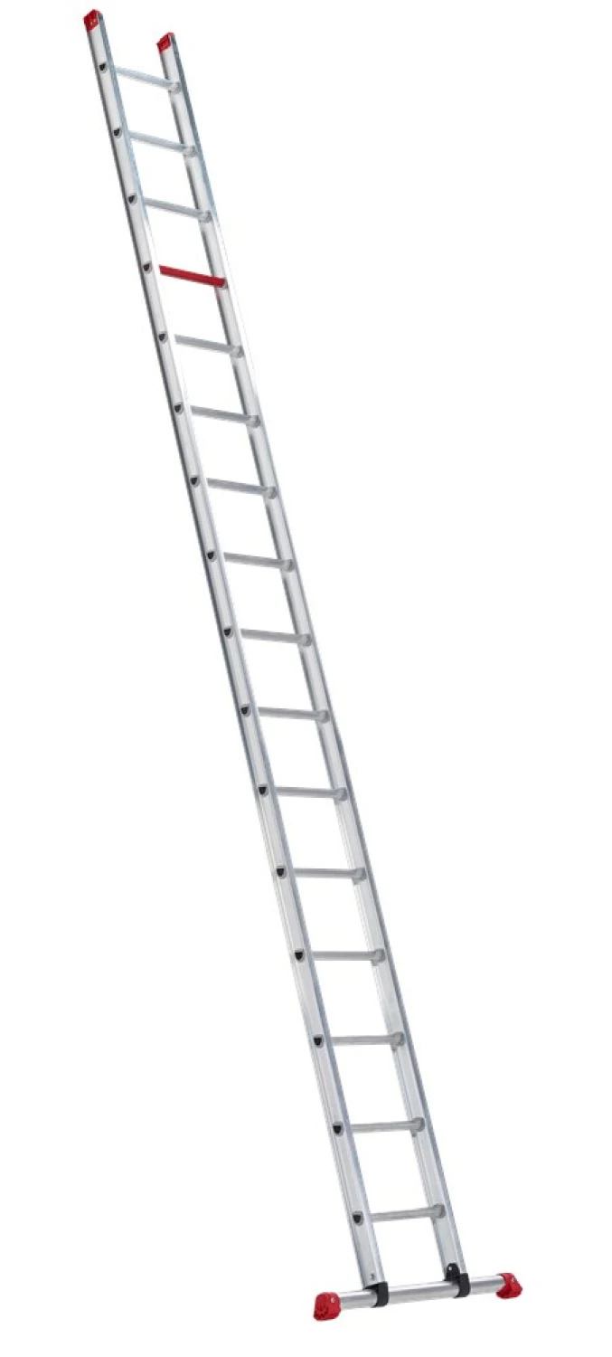Altrex Atlas AER 1045 Bouwladder - Enkel - Aluminium - 16 Treden - Max. Werkhoogte 5,4m