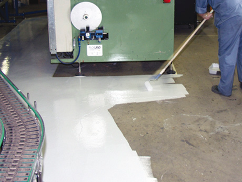 Rust-Oleum Floor Paint - RAL 9005 Zwart - 0,75L - Detailed view of the product