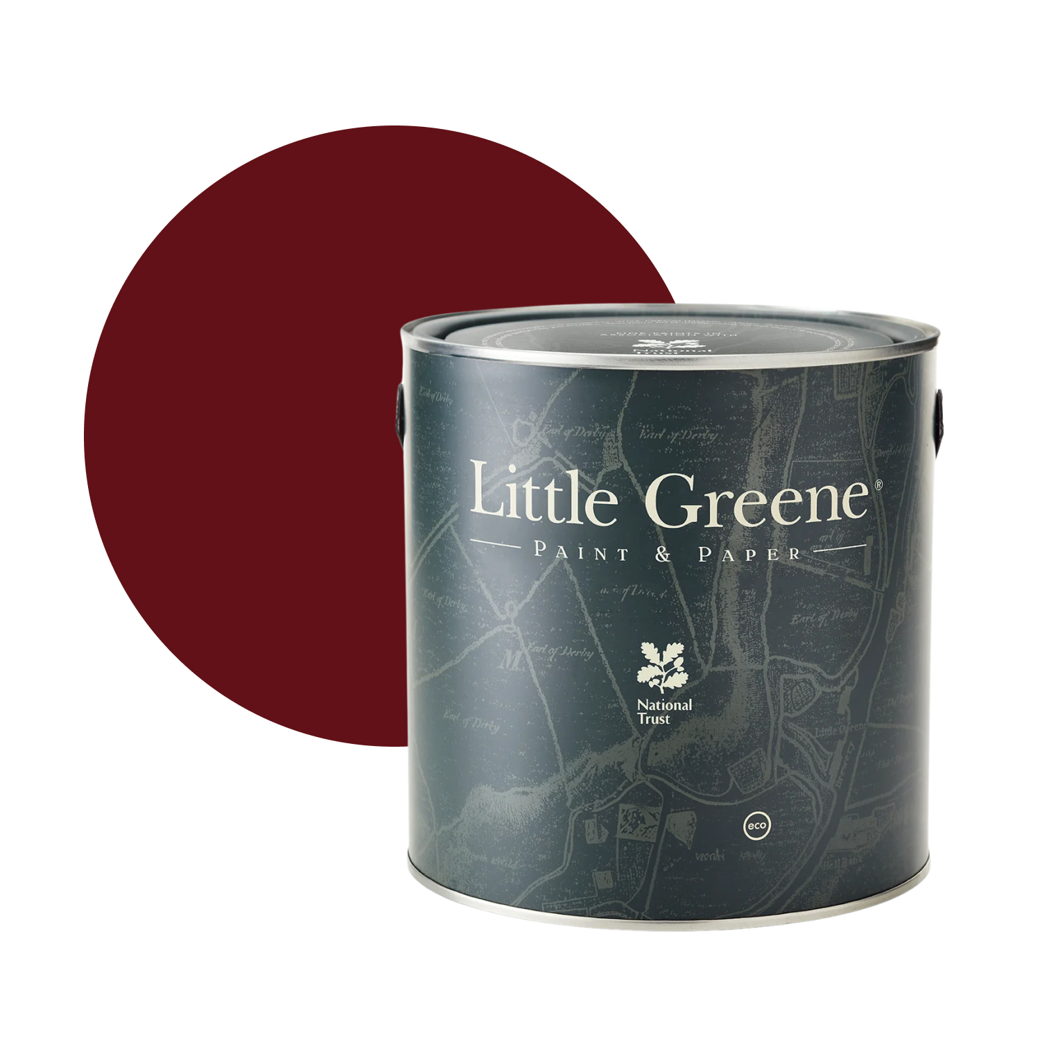 Little Greene Intelligent Exterior Eggshell - Baked Cherry® No. 14 - 2,5L
