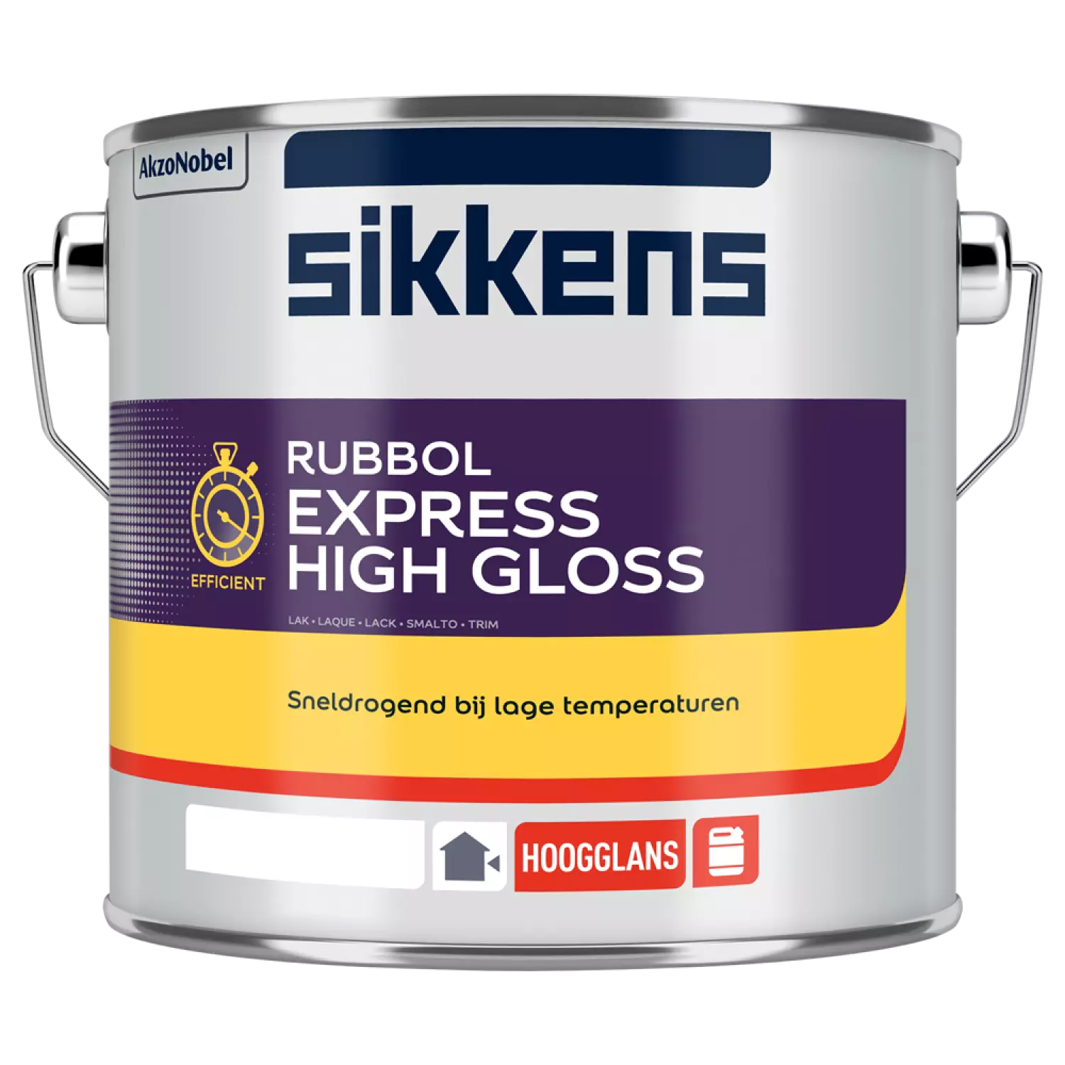Sikkens Rubbol Express High Gloss - Op Kleur Gemengd - 2.5L