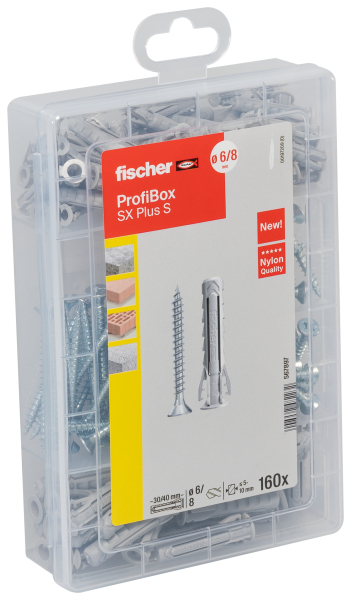 Fischer ProfiBox Plug SX Plus - 6 En 8 S Met Schroeven