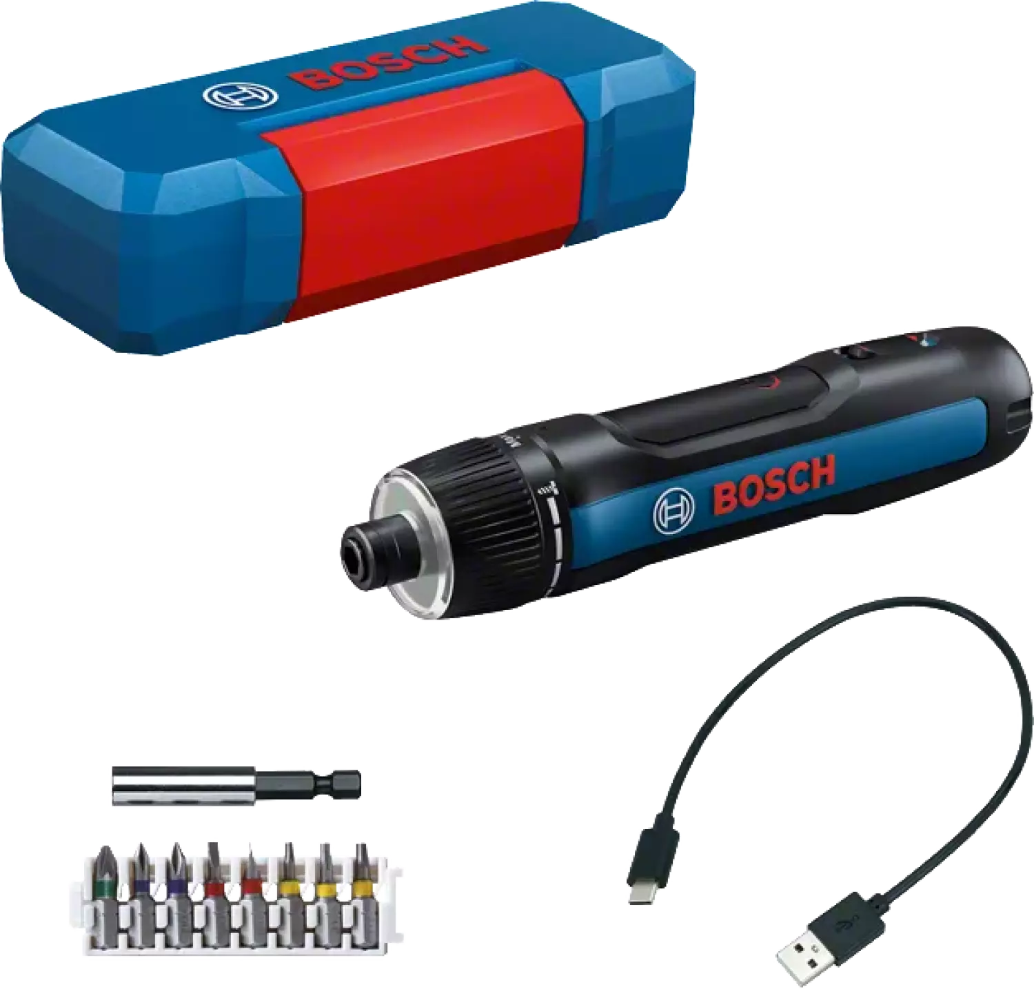 Bosch GO (GEN 3) 3,6V Accu Schroevendraaier Set In Koffer - 5 Nm