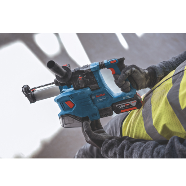 Bosch GBH 18V-22 18V Accu Combihamer Body - Detailed view of the product