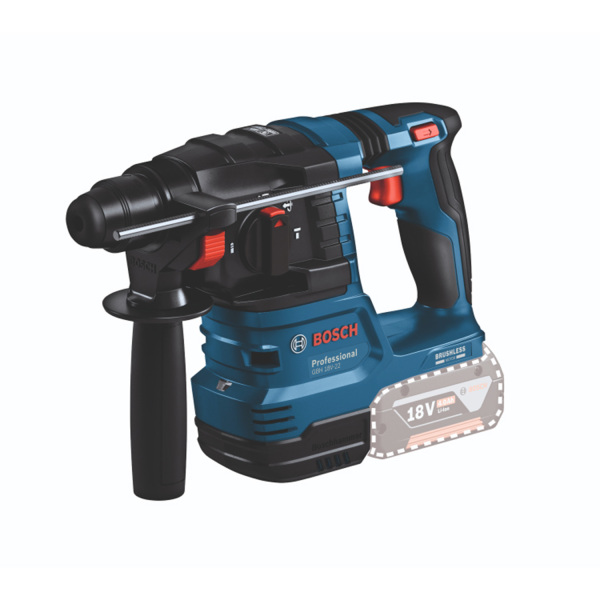Bosch GBH 18V-22 18V Accu Combihamer Body afbeelding