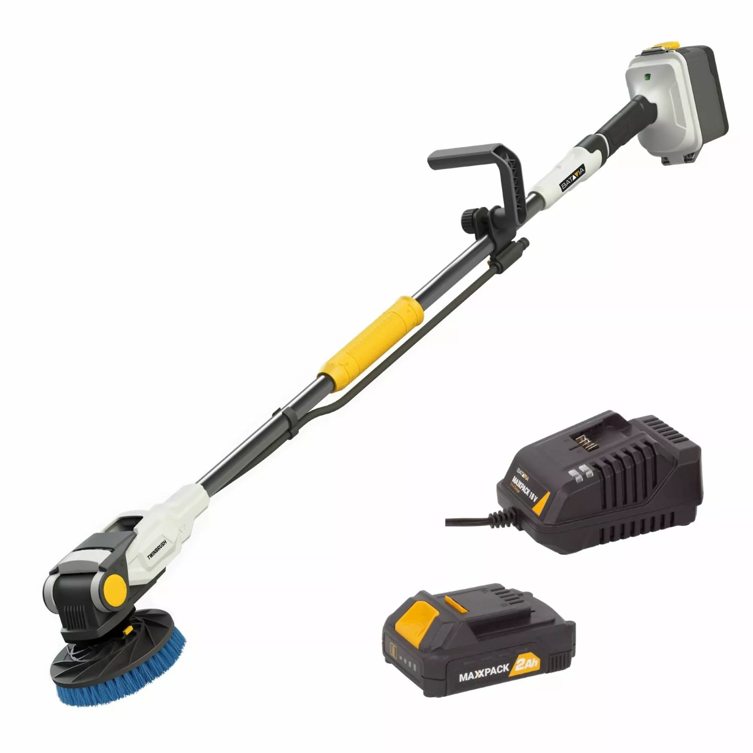 Batavia 706304 Accu Reinigingsborstel - 18V - 2.0Ah