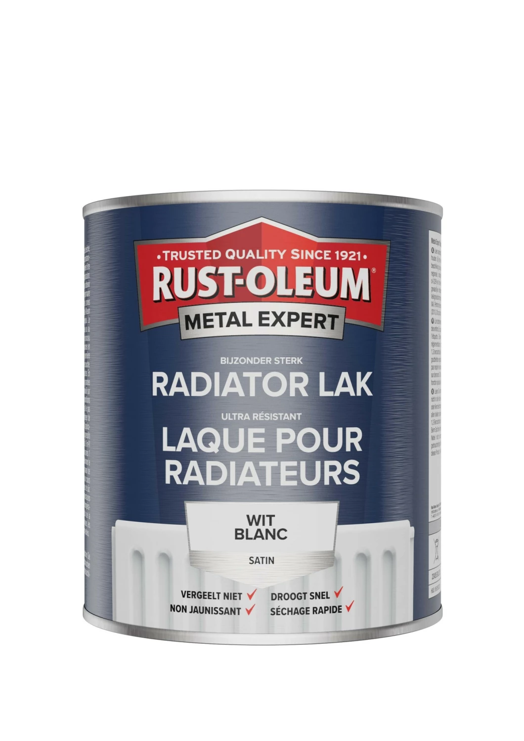 Rust-Oleum Radiator Zijdeglans - Wit - 0,75L