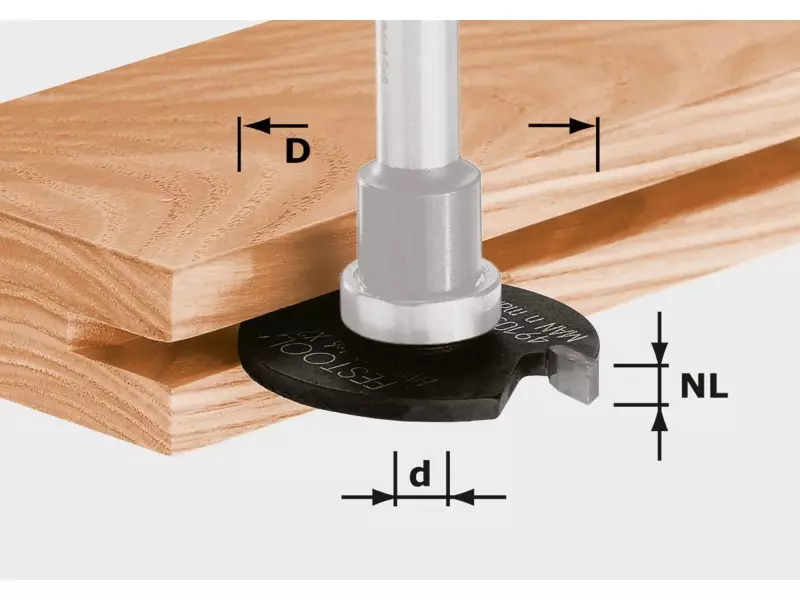 Festool 491059 HW D40x4 Schijfgroeffrees - 40 X 6 X 4mm - Default image for the product
