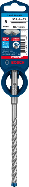 Bosch 2608900088 EXPERT Hamerboor SDS Plus-7X - 8x100x165mm - Detailed view of the product