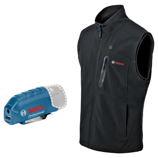 Bosch Professional 06188000EB Verwarmde bodywarmer GHV 12+18V XA Maat: M