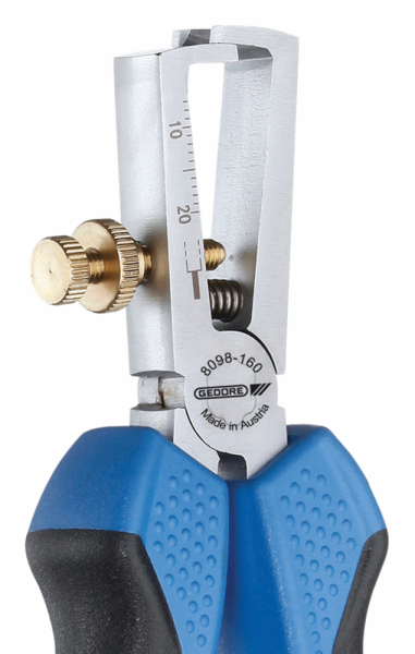 Gedore 8098 JC Draadstriptang - 160mm - Detailed view of the product