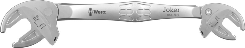 Wera 05020330001 6006 Joker XS/S 2-delige Zelfinstellende Dubbele Steeksleutel - 7 - 10 Mm / 10 - 13 Mm