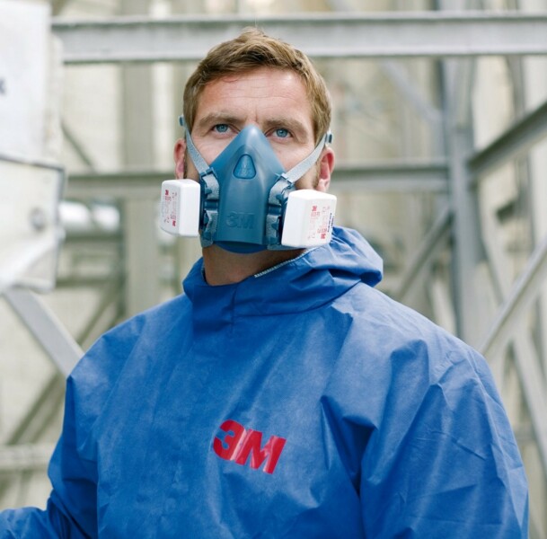 3M 7503 Herbruikbaar Masker Siliconenrubber - Maat L - Detailed view of the product