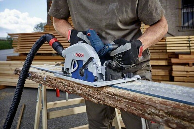 Bosch GKS 18V-68 GC 18V Li-Ion Accu BiTurbo Cirkelzaag Set (2x 8.0Ah Accu) In L-Boxx - 190 X 30mm - Koolborstelloos - Detailed view of the product
