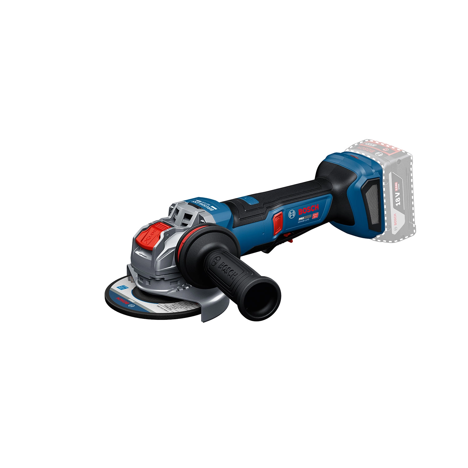 Bosch PRO GWS 18V-11 Accu Haakse Slijper Body In L-boxx thumbnail 2