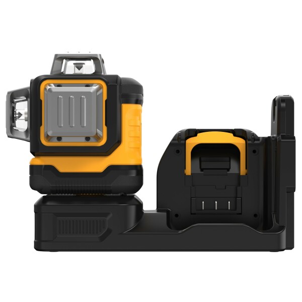DeWALT DCE089D1G18 12V / 18V Li-ion Accu Zelfnivellerende 3x 360 Graden Kruislijnlaser Set (1x 2.0Ah Accu) In Koffer - 3 Lijnen - 30m - Groen - Detailed view of the product