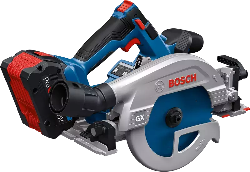 Bosch GKS 18V-57-2 GX 18V Accu Cirkelzaag Body Inclusief FSN X 440 Geleiderail - 165mm - Detailed view of the product