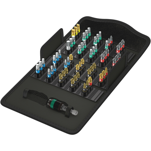 Wera 5057441001 61-delige Bit-Safe Bitset In Etui