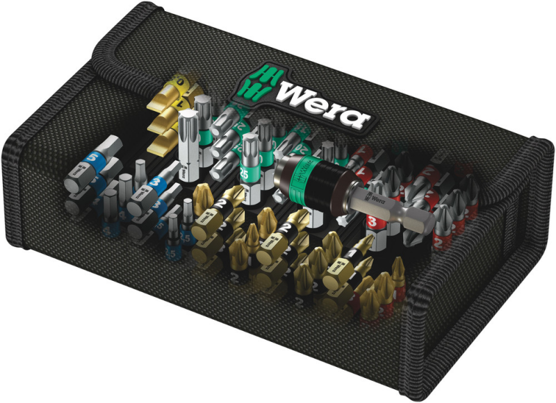 Wera 5057441001 61-delige Bit-Safe Bitset In Etui - Detailed view of the product