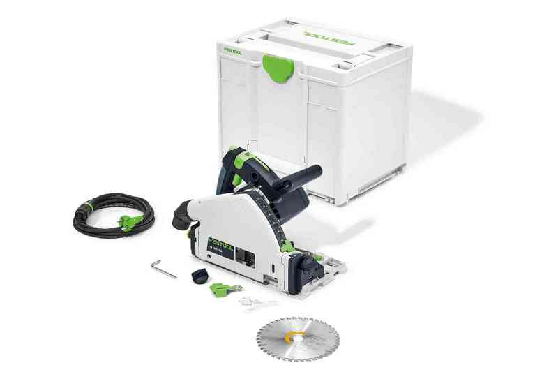 Festool TS 55 FEBQ-Plus Invalcirkelzaagmachine In Systainer - 1200W - 160mm EAN: 4014549373392