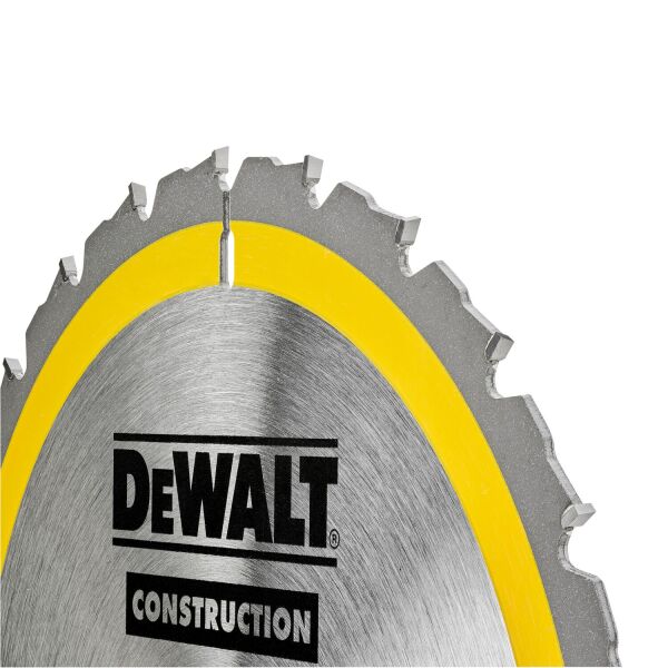 DeWALT DT1952 Cirkelzaagblad - 216 X 30 X 24T - Hout (Met Nagels) - Detailed view of the product