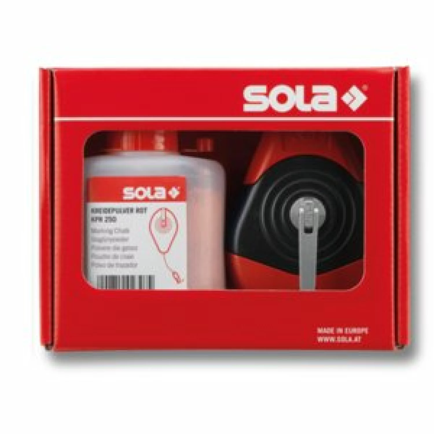 Sola CLP 30 SET R Slaglijnmolen Set Met Slaglijnpoeder - Rood