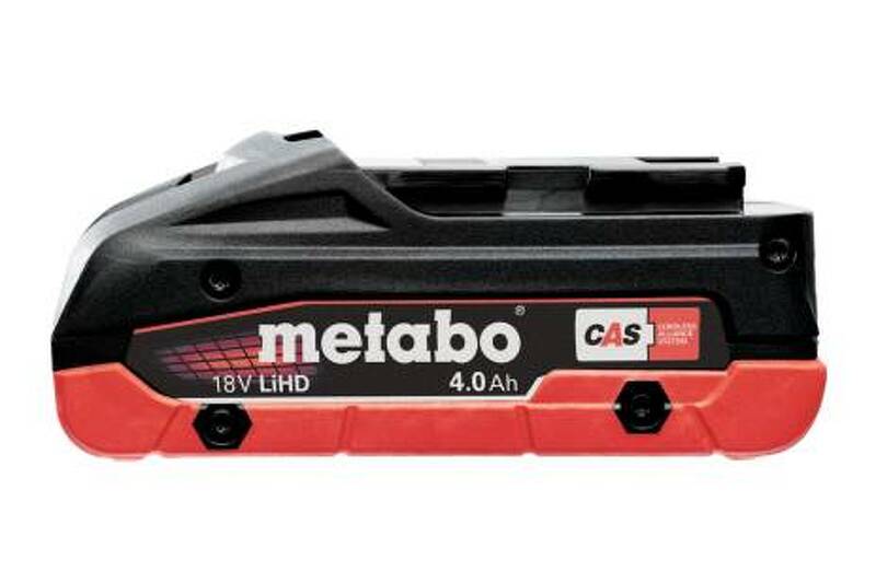 Metabo 625367000 LiHD Accu-pack 18 V - 4.0 Ah - Detailed view of the product