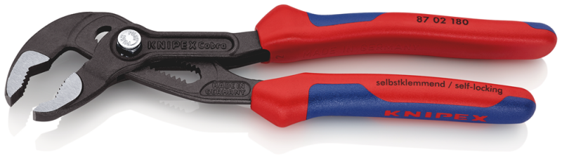 Knipex 8702180 Cobra HiTech Waterpomptang - 180mm - Detailed view of the product