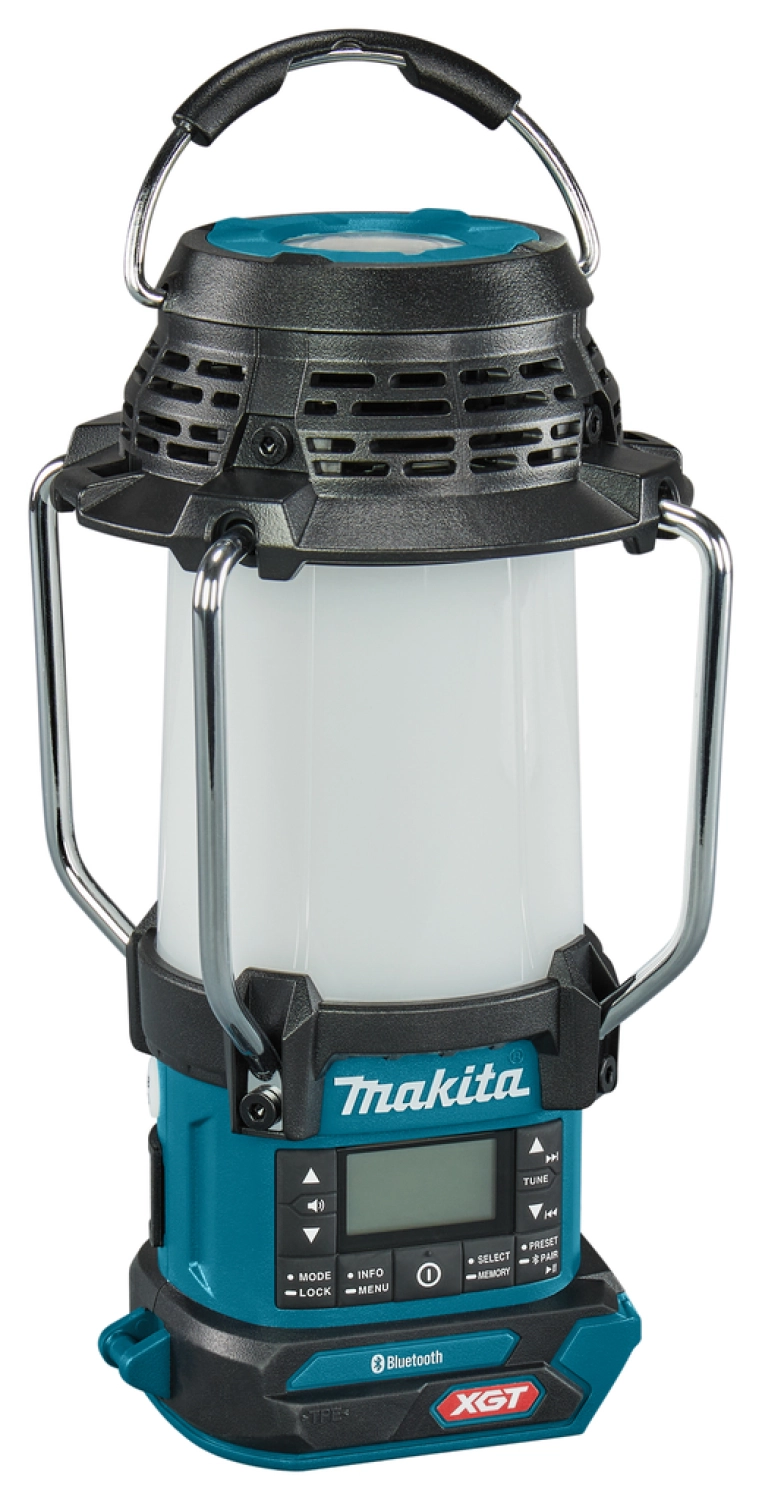 Makita MR009GZ XGT 40V Max Li-ion Accu Camping Lamp Met Radio En Bluetooth Body - 310Lm