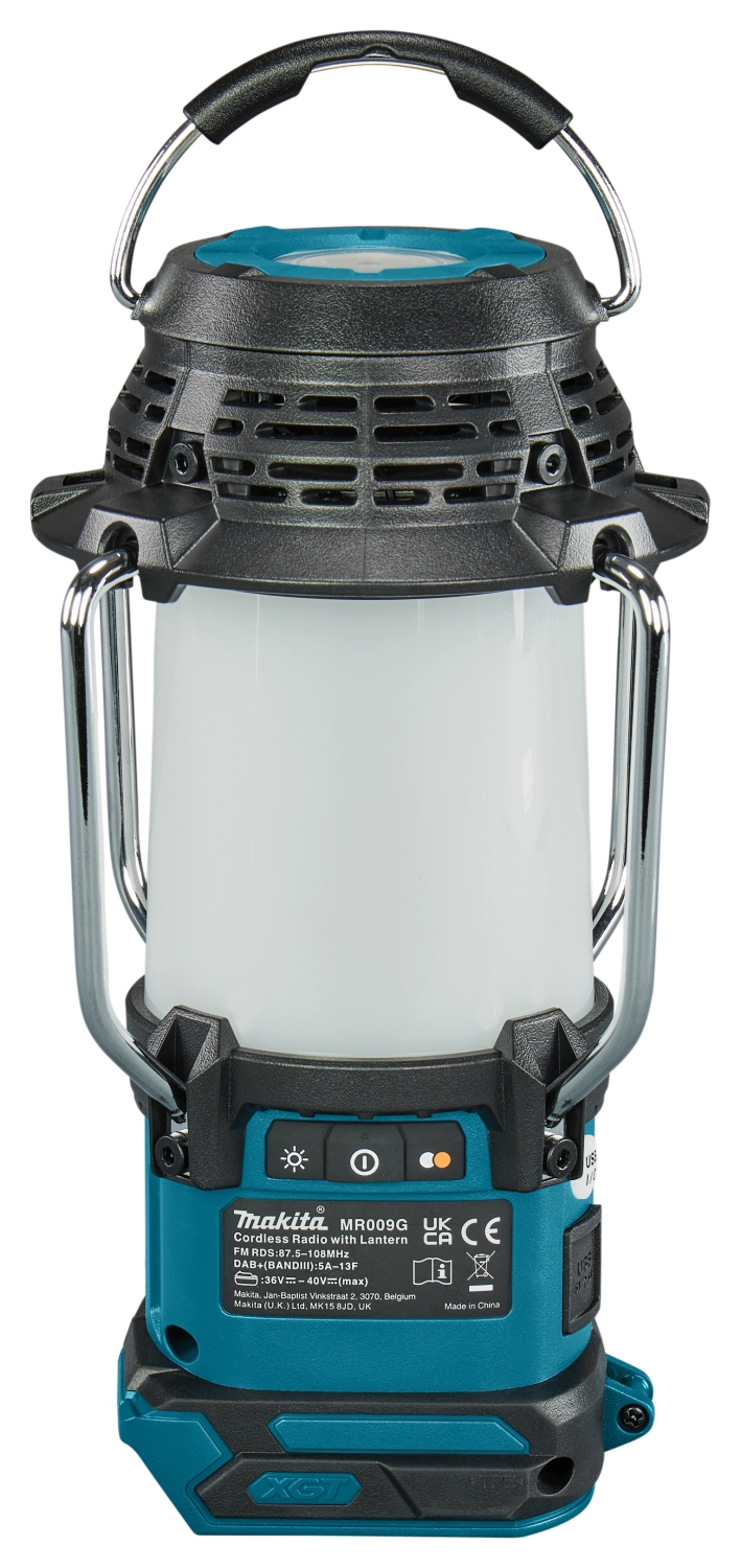 Makita MR009GZ XGT 40V Max Li-ion Accu Camping Lamp Met Radio En Bluetooth Body - 310Lm thumbnail 2