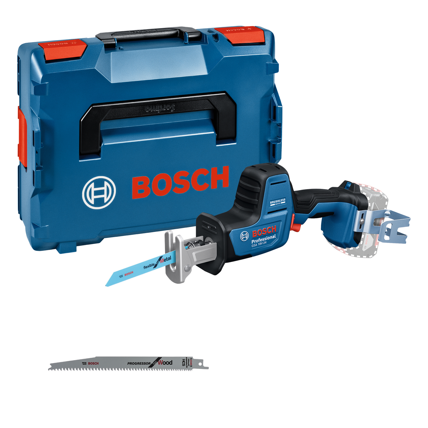 Bosch GSA 18V-24 18V Accu Reciprozaag Body In L-Boxx