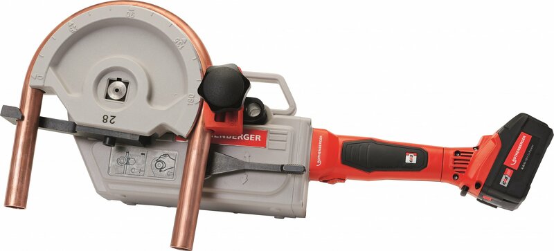 Rothenberger 1000003392 ROBEND 4000 E Set 18V Accu Buigmachine Set (1x 4,0Ah) In Koffer - 15/18/22/28mm