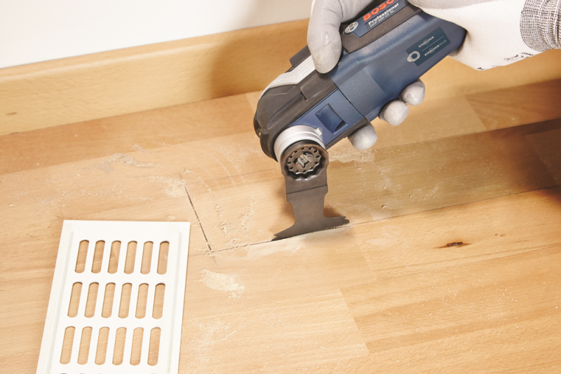 Bosch 2608662357 / AII 65 APC HCS Invalzaagblad - 40 X 65mm - Hout - Detailed view of the product