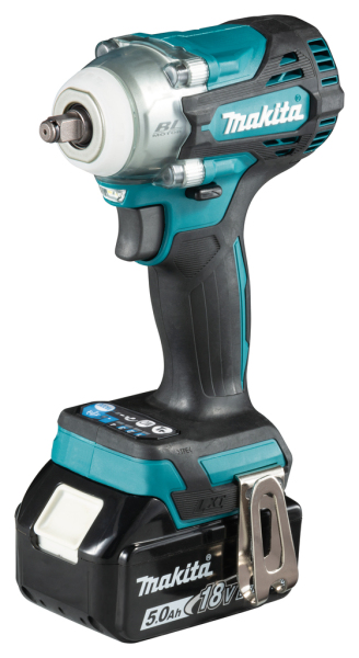 Makita DTW302RTJ 18V Li-Ion Accu Slagmoersleutel Set (2x 5,0Ah) In Mbox - 3/8"- Koolborstelloos - Detailed view of the product