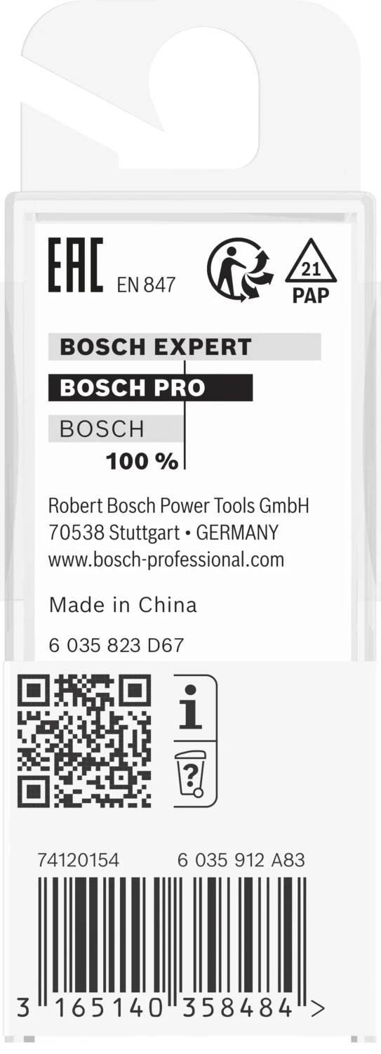 Bosch 2608628387 Vingerfrees - 2 Snijvlakken - Hardmetaal - 15x20mm thumbnail 3