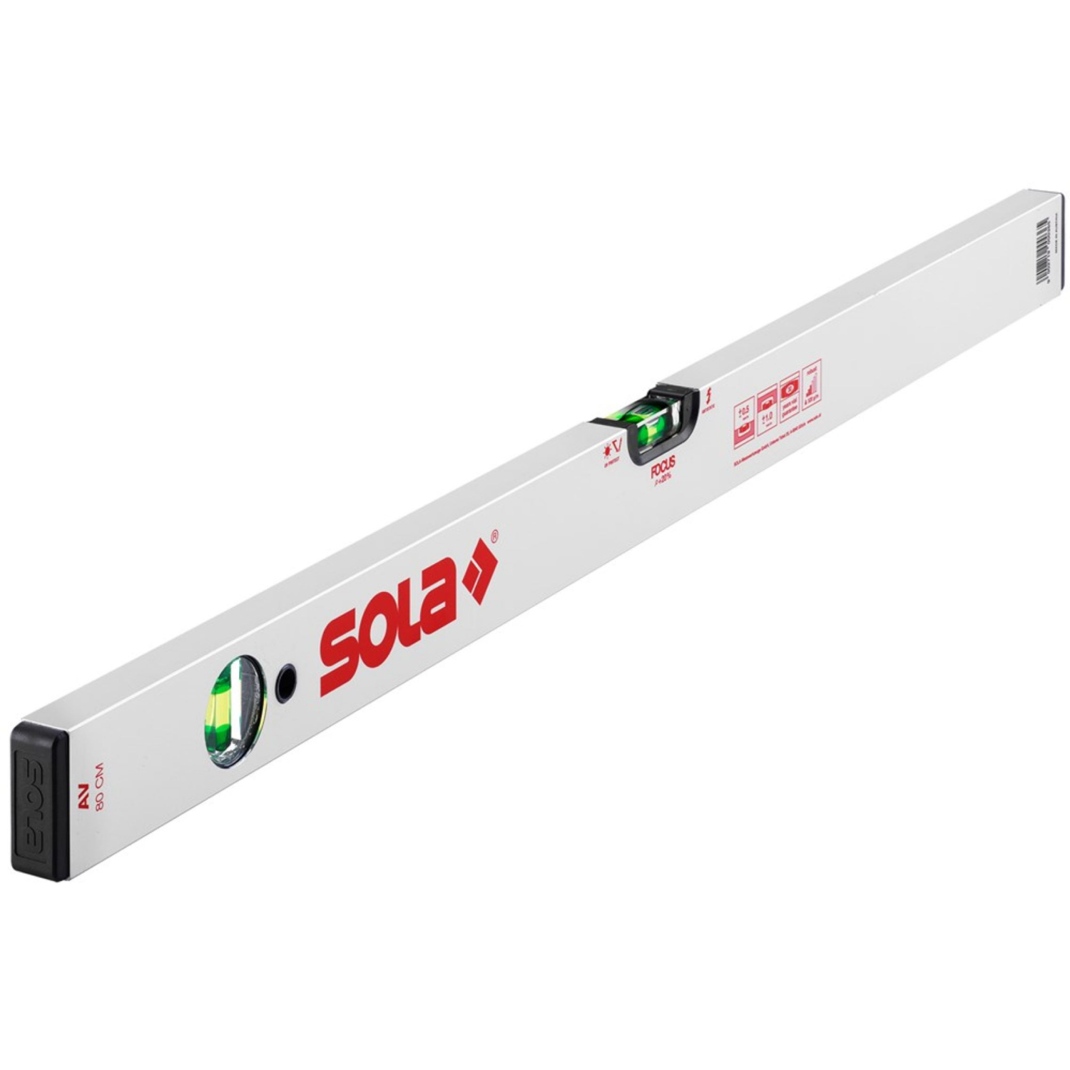 Sola AV 180 Aluminium Waterpas - 1800mm