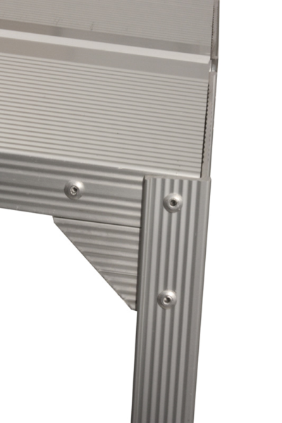 Little Jumbo 4741000110 SuperPRO Trap - Enkel - Aluminium - 10 Treden - Max. Werkhoogte 2.45 M. - Detailed view of the product