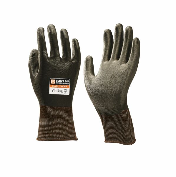 Glove On 100-100-003-11 Black Touch Werkhandschoenen - Maat 11